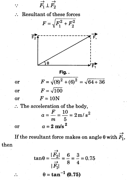 RBSE Solutions for Class 11 Physics Chapter 4 Laws of Motion 40