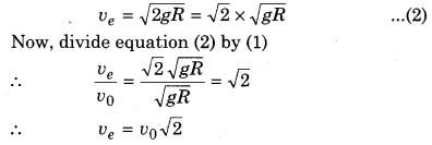 RBSE Solutions for Class 11 Physics Chapter 6 Gravitation 8