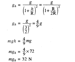 RBSE Solutions for Class 11 Physics Chapter 6 गुरुत्वाकर्षण 28