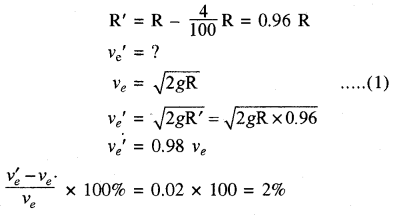 RBSE Solutions for Class 11 Physics Chapter 6 गुरुत्वाकर्षण 40