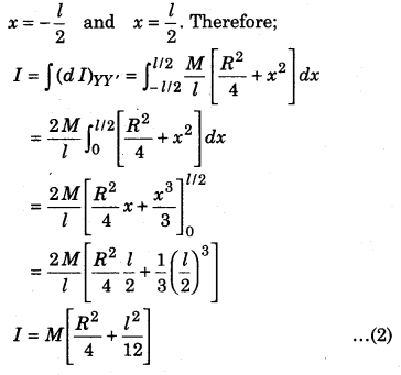 RBSE Solutions for Class 11 Physics Chapter 7 Rigid Body Dynamics 29