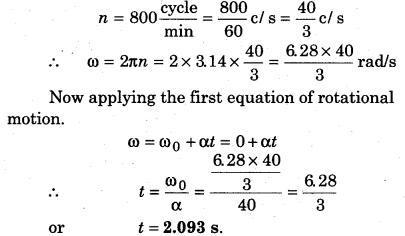 RBSE Solutions for Class 11 Physics Chapter 7 Rigid Body Dynamics 39