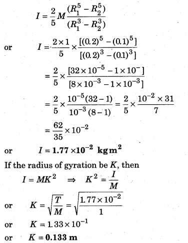 RBSE Solutions for Class 11 Physics Chapter 7 Rigid Body Dynamics 48