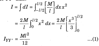 RBSE Solutions for Class 11 Physics Chapter 7 Rigid Body Dynamics 56