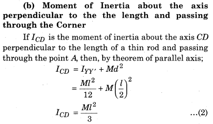 RBSE Solutions for Class 11 Physics Chapter 7 Rigid Body Dynamics 57
