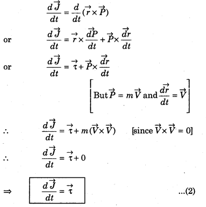 RBSE Solutions for Class 11 Physics Chapter 7 Rigid Body Dynamics 8