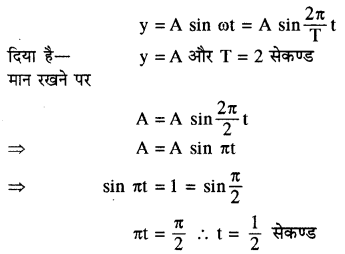 RBSE Solutions for Class 11 Physics Chapter 8 दोलन गति 45