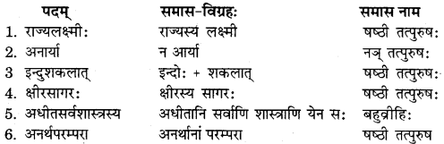 RBSE Solutions for Class 11 Sanskrit सत्प्रेरिका Chapter 13 लक्ष्मीस्वभावः 8