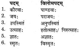 RBSE Solutions for Class 11 Sanskrit सत्प्रेरिका Chapter 15 वीर बालकः अभिमन्यु 6