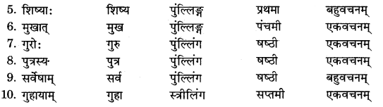 RBSE Solutions for Class 11 Sanskrit सत्प्रेरिका Chapter 16 शिष्य-परीक्षा 2