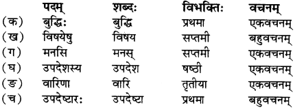 RBSE Solutions for Class 12 Sanskrit Chapter गुरूपदेशः 6