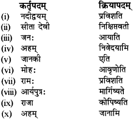 RBSE Solutions for Class 12 Sanskrit विजेत्र Chapter 10 कारुण्यं रामभद्रस्य 9
