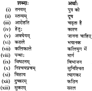 RBSE Solutions for Class 12 Sanskrit विजेत्र Chapter 13 सङ्घ शक्तिः 7
