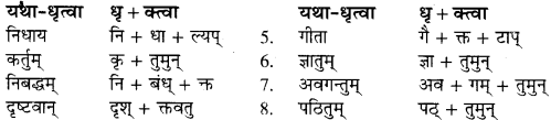 RBSE Solutions for Class 9 Sanskrit सरसा Chapter 4 संस्कृतगौरवम् 3