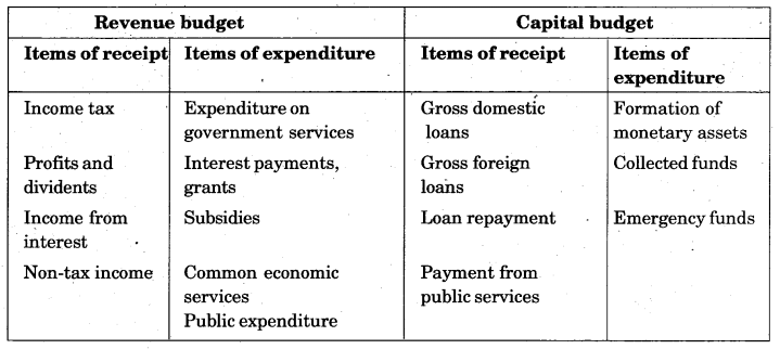 RBSE Solutions for Class 12 Economics Chapter 23 Government Budget and Economy 5