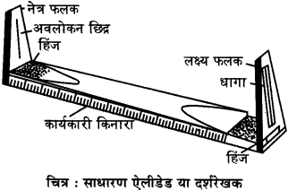 RBSE Solutions for Class 12 Pratical Geography Chapter 5 समपटल सर्वेक्षण img-1
