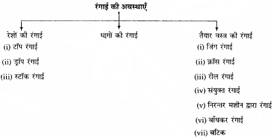 RBSE Solutions for Class 11 Home Science Chapter 23 रंगाई एवं छपाई-3