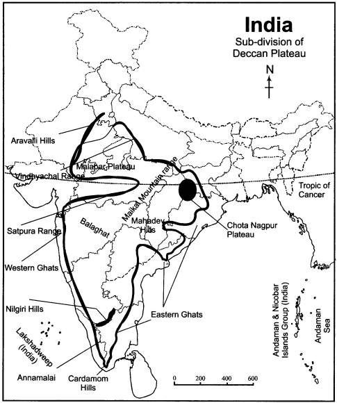 RBSE Solutions for Class 11 Indian Geography Chapter 4 India Structure Relief and Physiographic Regions img-2