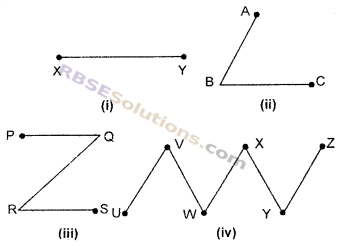 RBSE Solutions for Class 6 Maths Chapter 8 आधारभूत ज्यामितीय अवधारणाएँ एवं रचना Ex 8.1 image 1
