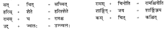 RBSE Class 10 Sanskrit व्याकरणम् सन्धिः image 11