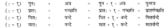 RBSE Class 10 Sanskrit व्याकरणम् सन्धिः image 24