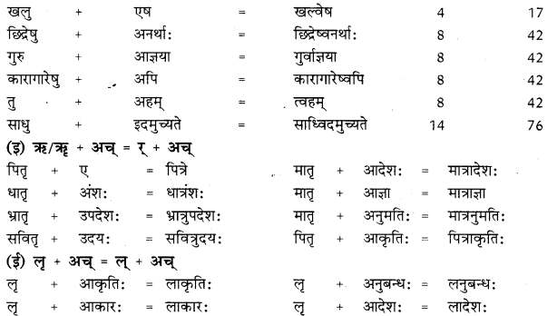 RBSE Class 10 Sanskrit व्याकरणम् सन्धिः image 4