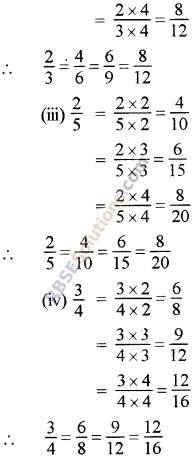 RBSE Solutions for Class 5 Maths Chapter 7 Equivalent Fractions Ex 7.1 image 2
