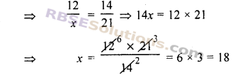 RBSE Solutions for Class 7 Maths Chapter 15 राशियों की तुलना Ex 15.1