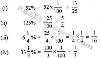 RBSE Solutions for Class 7 Maths Chapter 15 राशियों की तुलना Ex 15.2 