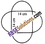 RBSE Solutions for Class 7 Maths Chapter 16 परिमाप और क्षेत्रफल Additional Questions