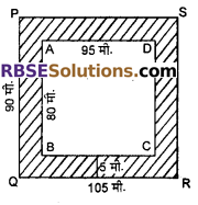 RBSE Solutions for Class 7 Maths Chapter 16 परिमाप और क्षेत्रफल Ex 16.2