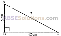 RBSE Solutions for Class 7 Maths Chapter 8 त्रिभुज और उसके गुण Additional Questions 