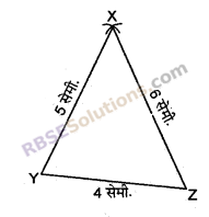 RBSE Solutions for Class 7 Maths Chapter 8 त्रिभुज और उसके गुण In Text Exercise