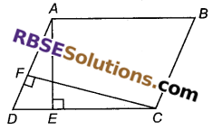 RBSE Solutions for Class 9 Maths Chapter 10 त्रिभुजों तथा चतुर्भुजों के क्षेत्रफल Ex 10.2 