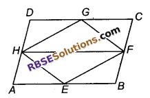 RBSE Solutions for Class 9 Maths Chapter 10 त्रिभुजों तथा चतुर्भुजों के क्षेत्रफल Ex 10.2 