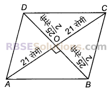 RBSE Solutions for Class 9 Maths Chapter 11 समतलीय आकृतियों का क्षेत्रफल Ex 11.3