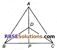 RBSE Solutions for Class 9 Maths Chapter 7 त्रिभुजों की सर्वांगसमता एवं असमिकाएँ Ex 7.3