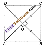 RBSE Solutions for Class 9 Maths Chapter 9 चतुर्भुज Additional Questions