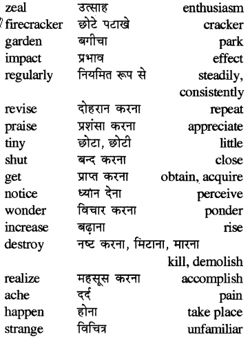 RBSE Class 5 English Vocabulary Synonyms Similar Words image 2