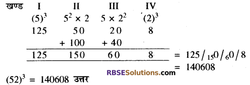 RBSE Solutions for Class 10 Maths Chapter 1 वैदिक गणित Ex 1.2 8