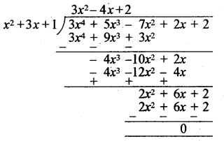 RBSE Solutions for Class 10 Maths Chapter 3 बहुपद Ex 3.2 5