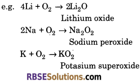 RBSE Solutions for Class 11 Chemistry Chapter 10 s-Block Elements 12