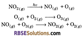 RBSE Solutions for Class 11 Chemistry Chapter 14 Environmental Chemistry 1