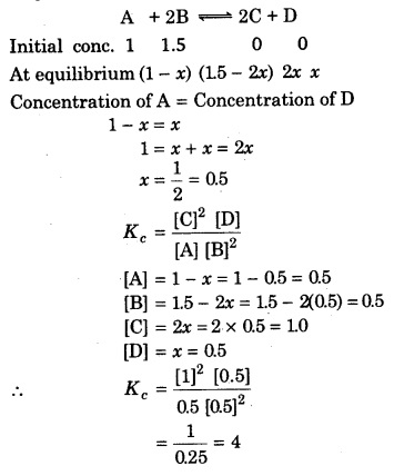 RBSE Solutions for Class 11 Chemistry Chapter 7 Equilibrium 58
