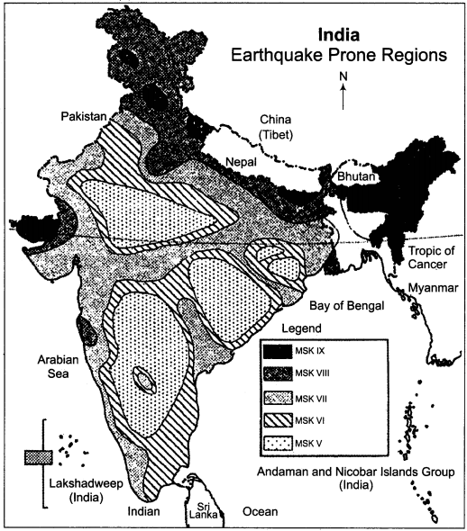 RBSE Solutions for Class 11 Indian Geography Chapter 10 Natural Disasters and Management, Earthquakes & Landslides img-4