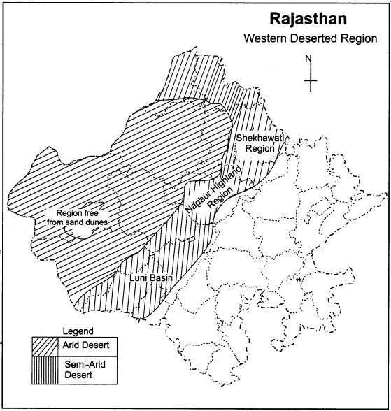 RBSE Solutions for Class 11 Indian Geography Chapter 12 Rajasthan Introduction Physical Features and Drainage System img-2