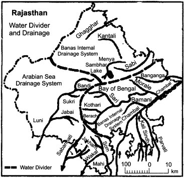 RBSE Solutions for Class 11 Indian Geography Chapter 12 Rajasthan Introduction Physical Features and Drainage System img-5