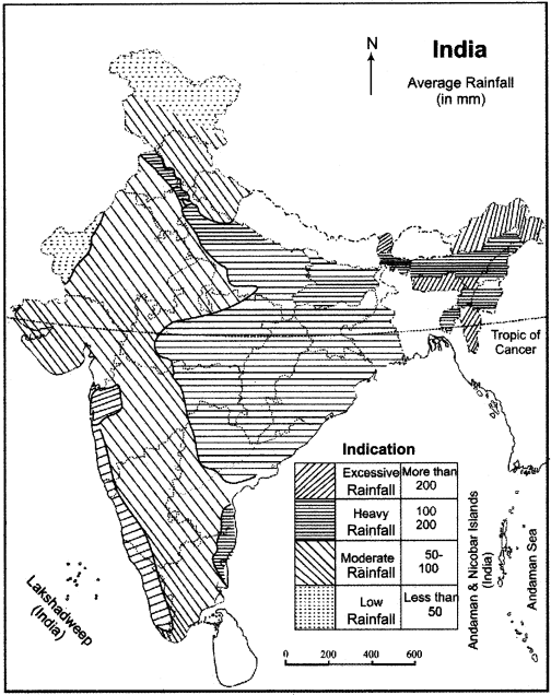 RBSE Solutions for Class 11 Indian Geography Chapter 6 Climate of India img-1