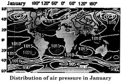 RBSE Solutions for Class 11 Physical Geography Chapter 13 Air Pressure Belts and Winds img-5