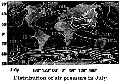 RBSE Solutions for Class 11 Physical Geography Chapter 13 Air Pressure Belts and Winds img-6